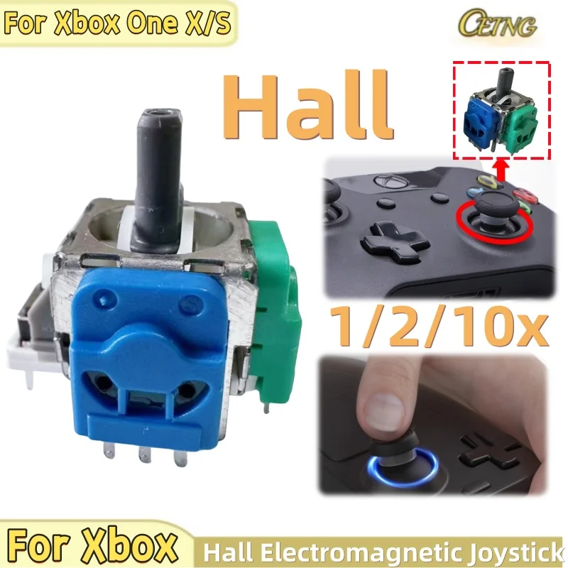 Joystick électromagnétique Hall nouveau Joystick Anti-défense pour Xbox One Xbox série XSS XSX Joystick magnétique effet Hall