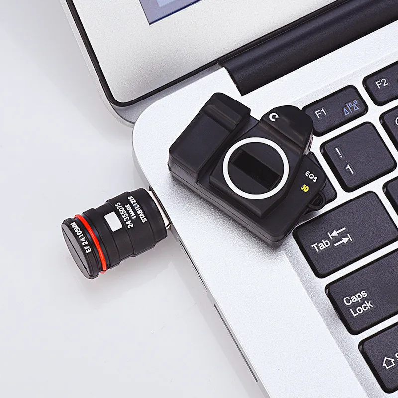 Clé mémoire caméra clé USB 32G dessin animé 64GB clé USB 4gb 8gb 16gb clé USB 128gb pour appareil photo SRL