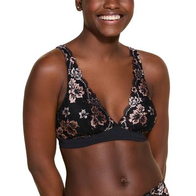 Cosabella Savona Lace Bralette - Black/Mandorla