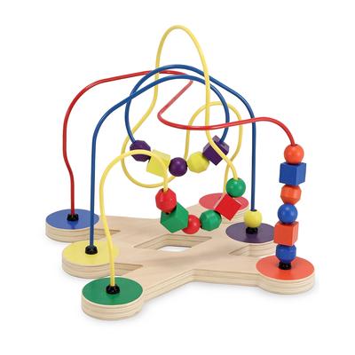 Melissa & Doug Bead Maze - Ages 1+ - Multi