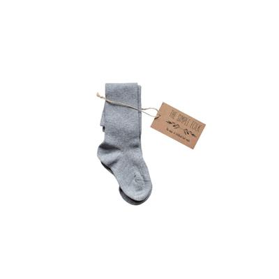 The Simple Folk Unisex Ribbed Sock - Gray Melange