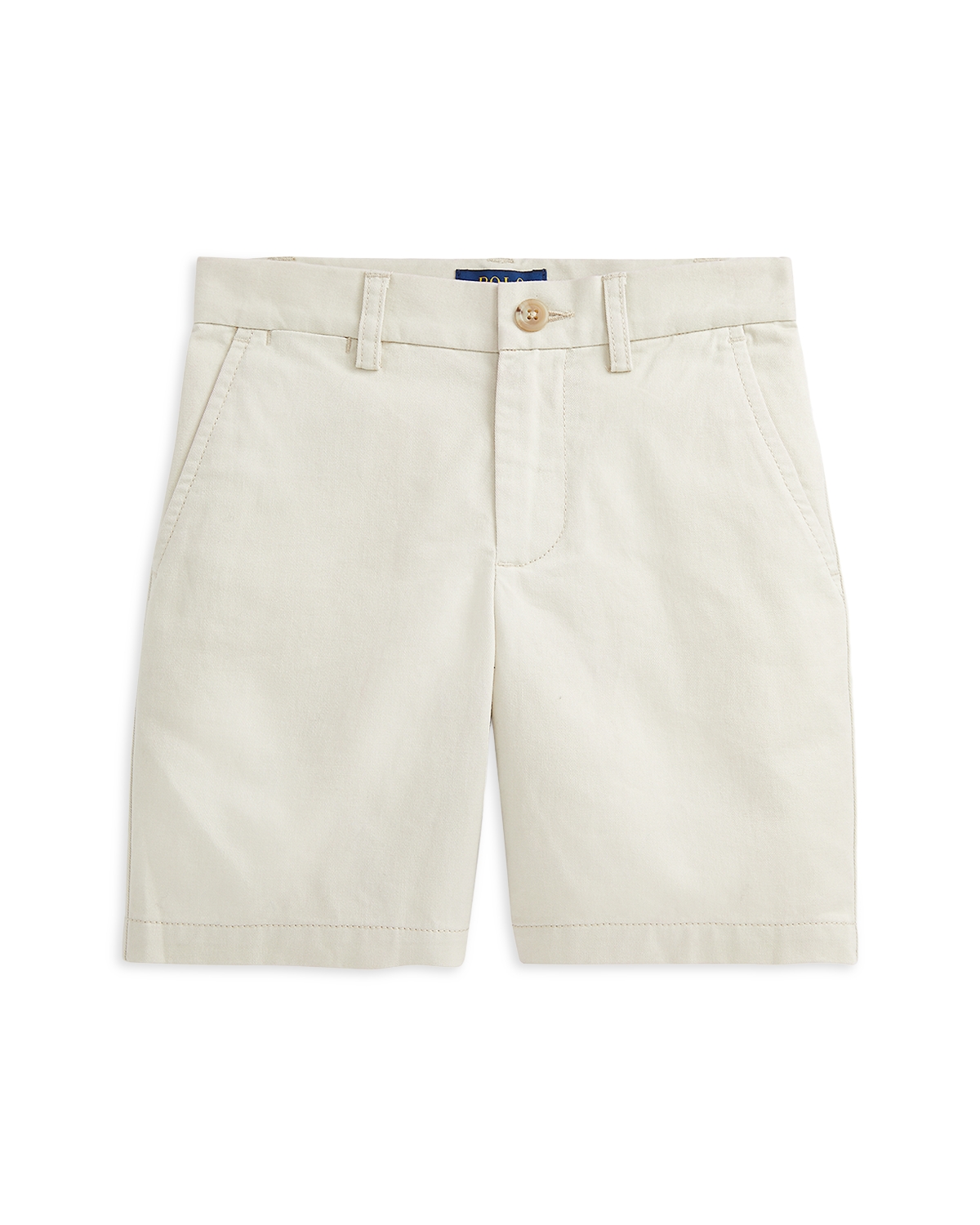 Polo Ralph Lauren Boys' Straight Fit Stretch Twill Shorts - Little Kid - Basic Sand