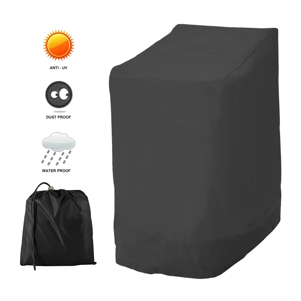 MIA-Juste de Chaise Empilable pour Meubles de Jardin, Couverture Universelle, Imperméable, Remplacement Pas Cher, Extérieur