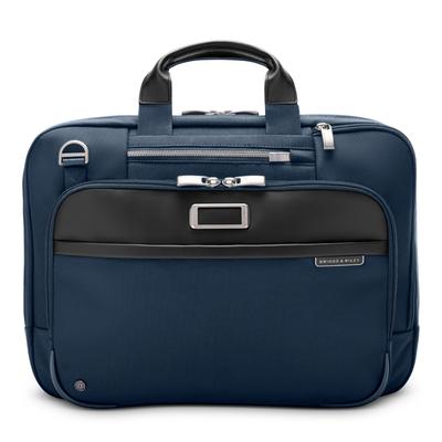 Briggs & Riley Medium Expandable Brief - Navy