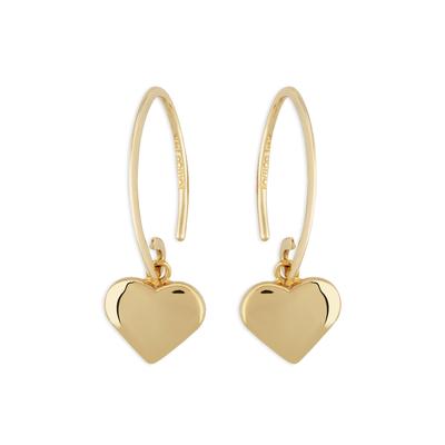 Bloomingdale's Fine Collection Heart Dangle Drop Earrings in 14K Yellow Gold - Exclusive - Gold