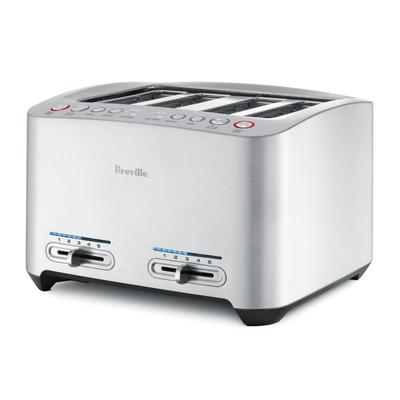 Breville Die-Cast 4-Slice Toaster - Silver