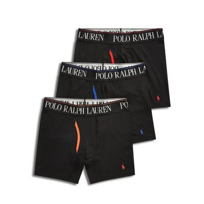 Polo Ralph Lauren 4D Flex Cooling Boxer Briefs - Pack of 3 - Polo Black