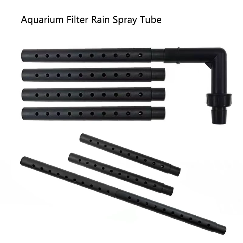Neue Aquarium Aquarium Filter Regen Spray Bar Einheit Ausfluss Rohr Aquarium Zubehör Wasser Fall Filter Anschluss Teile Rohre Image