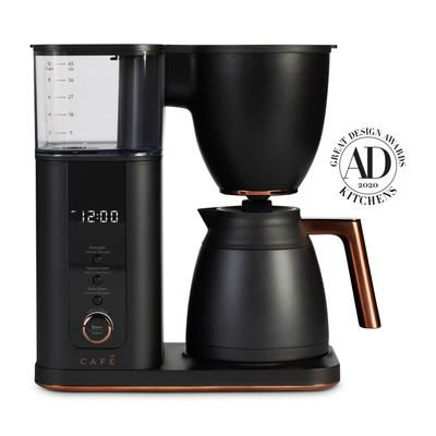 Ge Appliances Cafe Specialty Drip Coffee Maker with Thermal Carafe - Matte Black