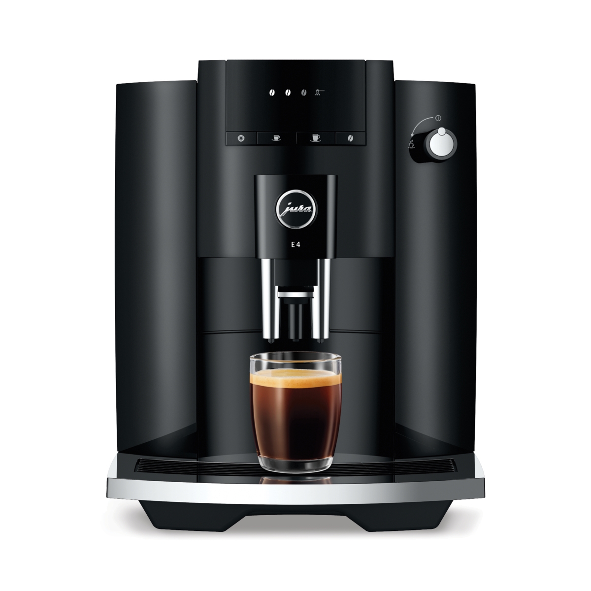 Jura E4 Automatic Coffee Machine - Black