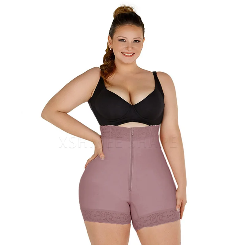 Fajas Butt Lift Shorts Bauchkontrolle Kompressions-Shapewear Postpartum Bbl Body Shaper Sanduhr StyleWaist Trainer Unterwäsche Image