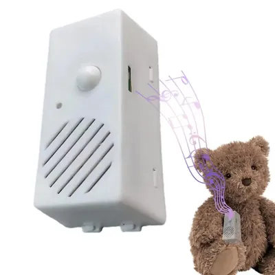 Voice Box For Stuffed Animal Button-Activated Recordable Sound Module Easy Recording And Playback