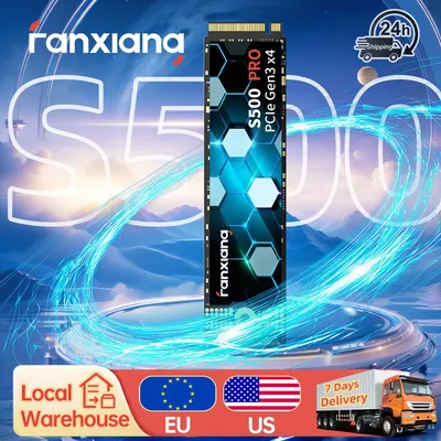 Fanxiang S500 Pro M.2 SSD Hard Disk 1TB 2TB 3500MB/s NVMe M2 SSD 512GB PCIe 3.0 Internal Solid State