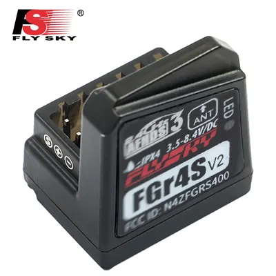 Flysky FGR4S V2 Receiver AFHDS Single-Antenna Bidirectional PWM /PPM / IBUS Output Receiver for