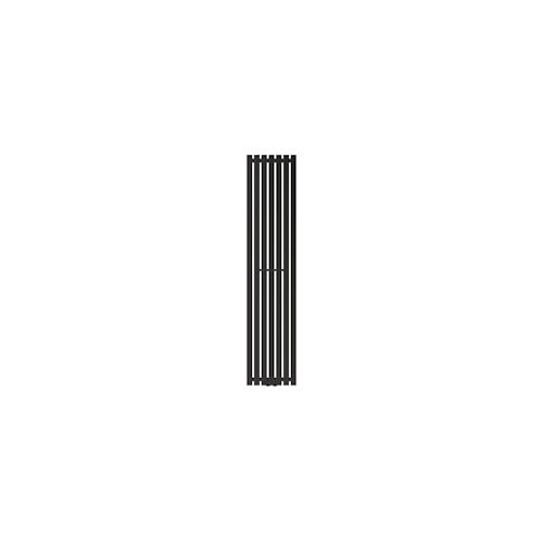 Stella Designheizkörper Paneelheizkörper Heizkörper Radiator 370x1800 mm Schwarz