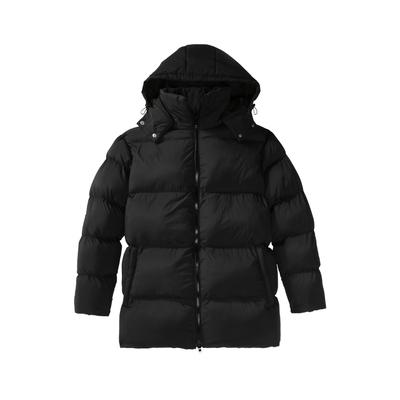 Men's Big & Tall Hipster Quilted Puffer by KingSize in Black (Size XL)