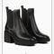 Michael Kors Shoes | Michael Michael Kors Keisha Leather Lug Sole Chelsea Black Ankle Boots 9.5 New | Color: Black | Size: 9.5