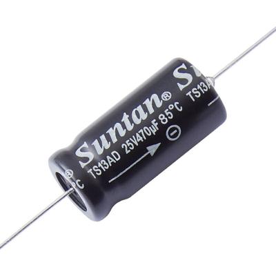 Suntan - TS13AE1E101MSB000R Elektrolyt-Kondensator axial bedrahtet 100 µF 25 v 0.2 % (ø x l) 13 mm x