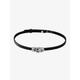 collana girocollo a croce gotica a strati per donna – bigiotteria di Halloween, design in pelle nera e catena