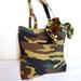 J. Crew Bags | J. Crew Brand "The Crew In Camo" Camo Tote Bag. (Free Scarf) | Color: Brown/Green | Size: Os