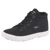 Sneaker KANGAROOS "KaVu I", Gr. 28, schwarz, Synthetik, sportlich, Schuhe, gefüttert