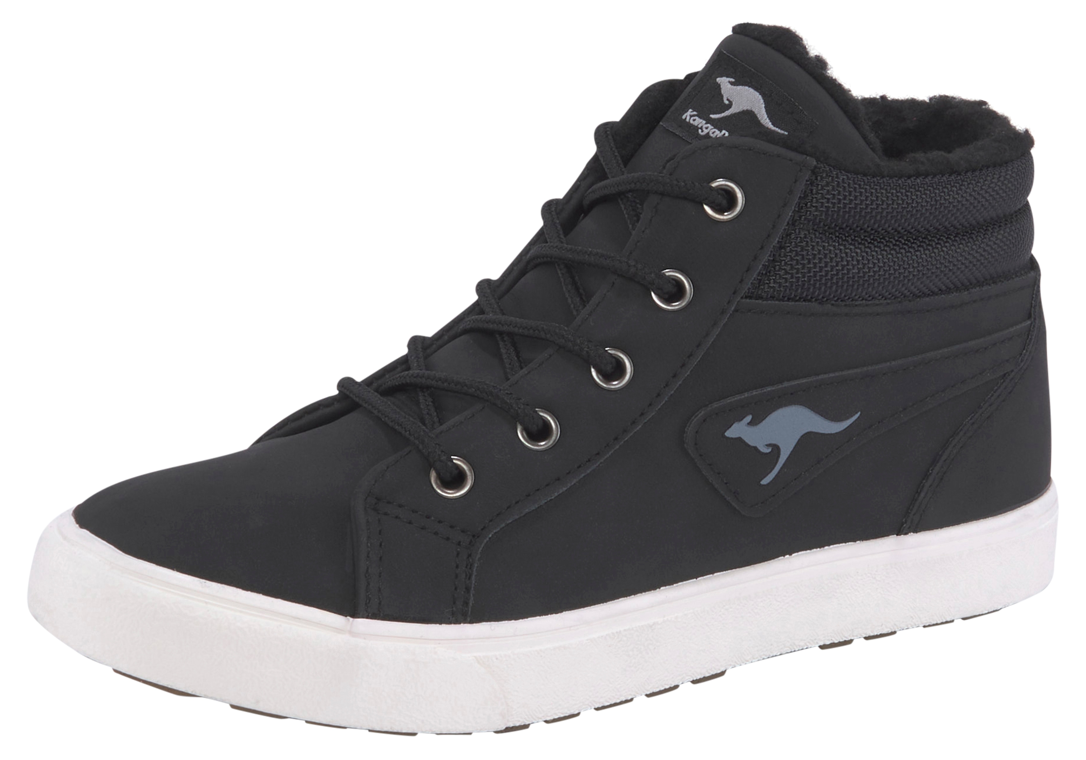 Sneaker KANGAROOS "KaVu I", Gr. 34, schwarz, Synthetik, Schuhe, gefüttert Image