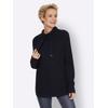 Strickpullover "Pullover", Damen, Gr. 42, blau (marine), 100% Baumwolle, B.C. BEST CONNECTIONS BY HEINE, unifarben, Langarm, Pullover