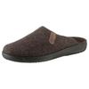 Pantoffel ROHDE "SOLTAU-H", Herren, Gr. 40, braun (mocca, meliert), Filz, klassisch, Schuhe, Hausschuh, Schlappen, Clog mit seitlichem Label