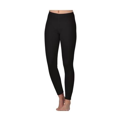 Lange Unterhose TRIGEMA "TRIGEMA Lange Ski/Sport Funktionshose aus Merinowolle", Damen, Gr. L, schwarz, 80% Wolle (Merinowolle), 20% Polyamid, Unterhosen Image