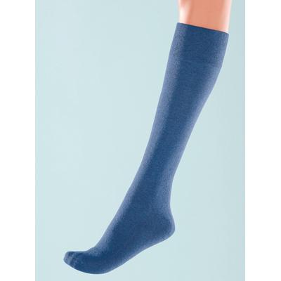 Socken WÄSCHEPUR, Damen, Gr. 2/39, blau, 90% Baumwolle, 8% Polyamid, 2% Elasthan, Socken Image