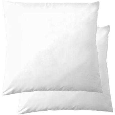 Kissenbezüge CINDERELLA "Premium Molton", weiß, B:80cm L:80cm, Flanell, Obermaterial: 100% Baumwolle, Kissenbezüge, Cinderella Image