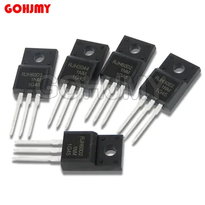 10pcs rjh30e2 rjh60d3 rjp30e2 TO-220F rjp30h1 rjp4301 rjp43f4a rjp60f3 rjp63f3 rjp63f4a rjp63k2 sf10a400h to220f 30 e2 30 h1 Image