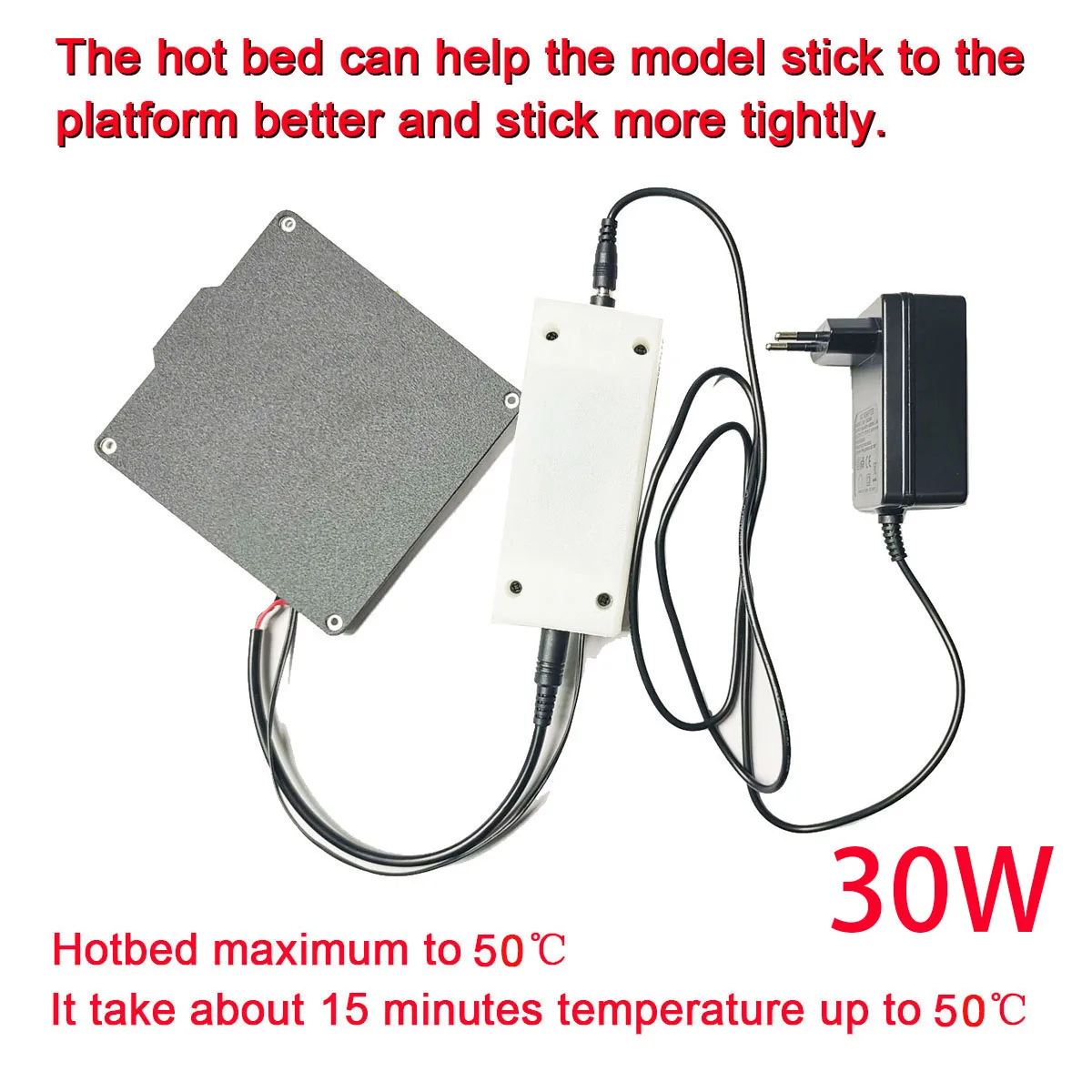 Brutstätte mit 30 W oder 60 W Leistung für X1, X2, K1, K2, K7, K6 K10 K9 NANO, NANO plus, Minnie, Mickey, 3D-Drucker Image