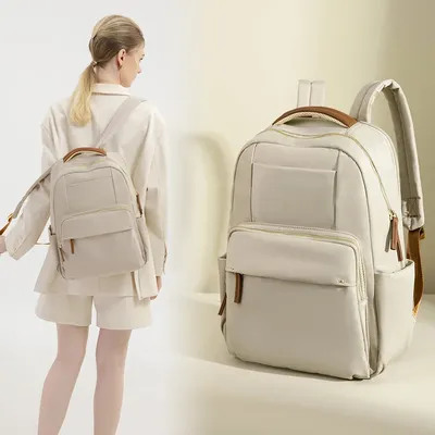 Luxury Laptop Backpacks for Women 15.6" Size Notebook Bag Large Cabin Space Business Travelbag