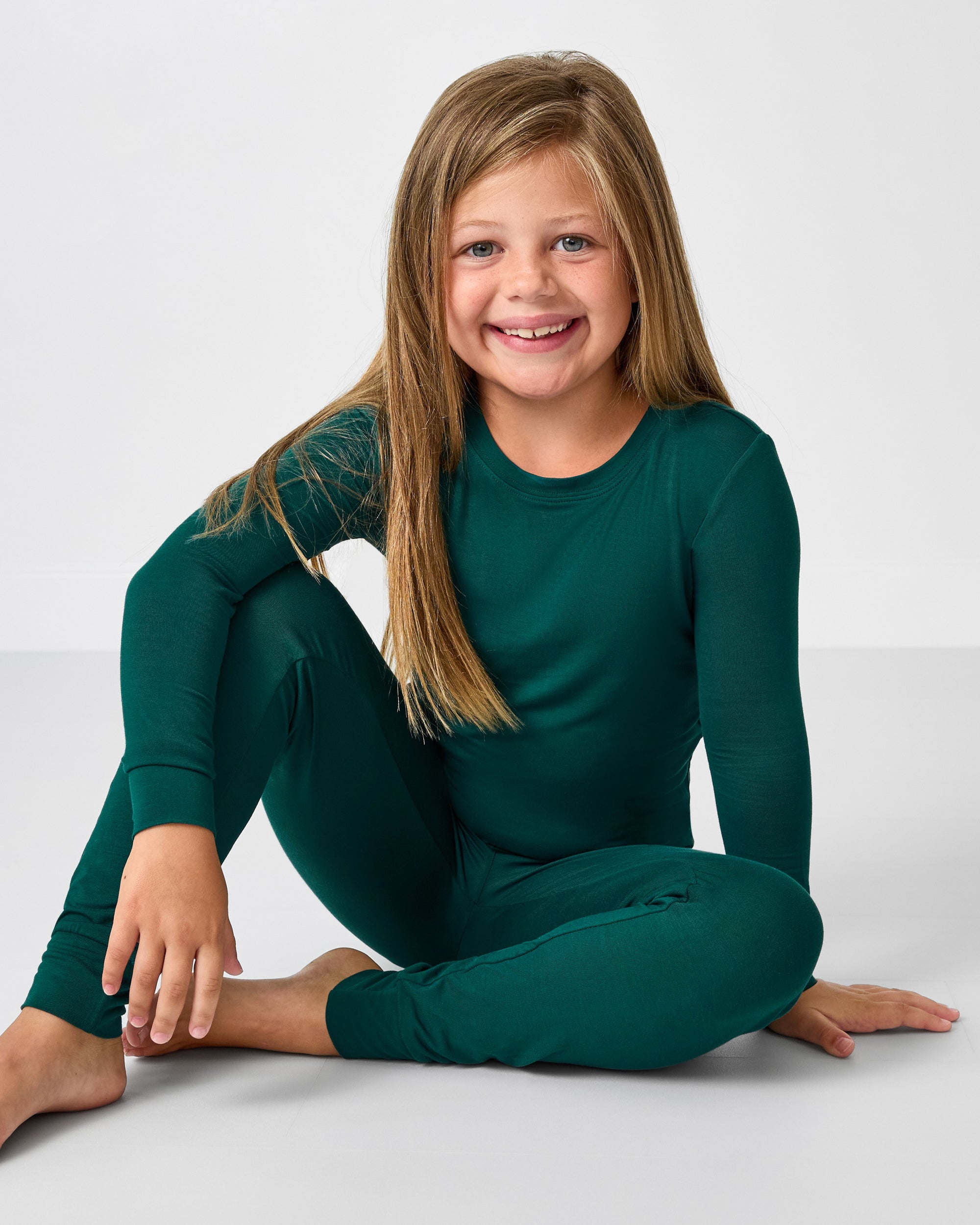 Emerald Two-Piece Pajama Set - 3T