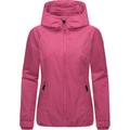 Winterjacke RAGWEAR "Dizzie Warm Rain", Damen, Gr. L (40), pink (fuchsia), Obermaterial: 100% Polyester, Innenfutter: 100% Polyester, Wattierung: 100% Polyester, Basic, figurumspielend hüftbedeckend, Langarm Ärmel ohne Ärmelschlitz Rippbündchen mit...