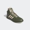 Sneaker ADIDAS SPORTSWEAR "HOOPS 3.0 MID LIFESTYLE BASKETBALL CLASSIC FUR LINING WINTERIZED", Gr. 41, grün (nightcarg, clabro, core schwarz), Synthetik, Textil, sportlich, Schuhe