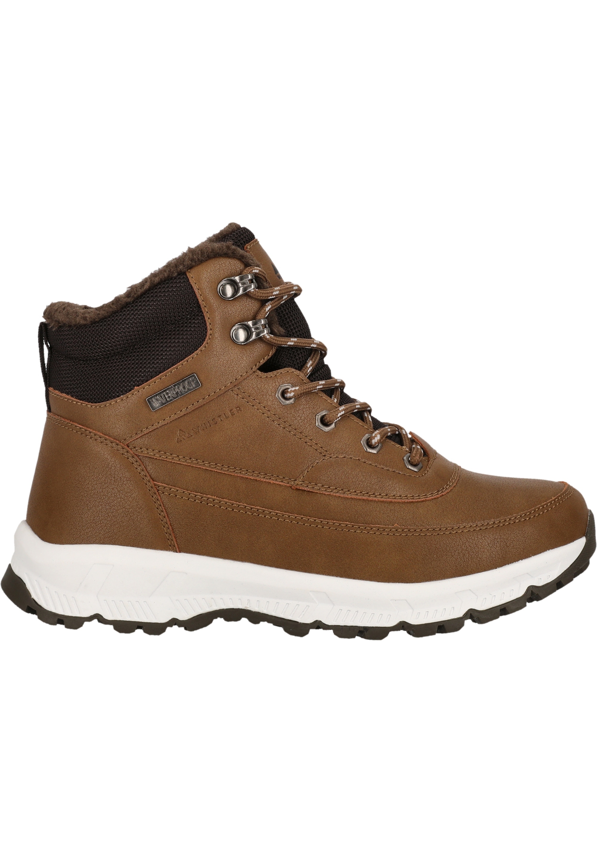 Stiefel WHISTLER "Parrite", Herren, Gr. 43, braun, Kunstfaser, Polyurethane, Schuhe Stiefel, in wasserdichter Ausführung