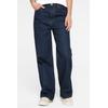 Regular-fit-Jeans SENSES.THE LABEL, Damen, Gr. 30, Normalgrößen, blau (tiefblau), Material: 99% Baumwolle, 1% Elasthan, Abriebeffekte, casual, regular fit, Jeans, mit hoher Leibhöhe