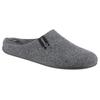 Pantoffel VERBENAS "Eagle", Herren, Gr. 42, grau, Filz, meliert, casual, Schuhe, Clog, Homeslipper, Hausschuh zum Schlupfen
