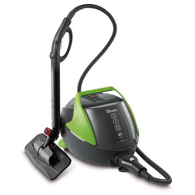 POLTI Dampfreiniger "VAPORETTO PRO 95 TURBO Flexi", grau (grau, grün), B:44,5cm H:31cm T:30,5cm, Nass-Trocken-Sauger Image