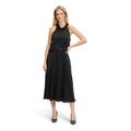 Cocktailkleid VERA MONT "Vera Mont Damen Cocktailkleid mit Stehkragen", Damen, Gr. 40, Normalgrößen, schwarz, Satin, Obermaterial: 98% Polyester, 2% Elasthan. Futter: 100% Polyester., festlich, figurumspielend kurz, amerikanischer Ausschnitt, ohne...
