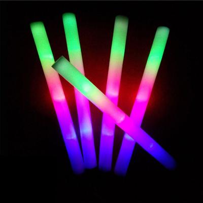 48-Pack LED Light Up Glow Batons Foam Sticks - Multicolor - 48-Pieces