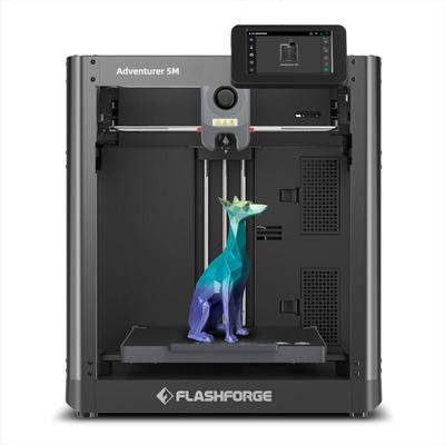 Flashforge Adventurer 5M 3D-Drucker, 600 mm/s maximale Sprintgeschwindigkeit, CoreXY mit großem