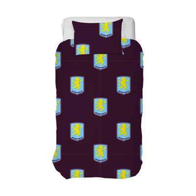 Aston Villa Wendebettdecke aus Poly-Baumwolle, Einzelbett, 200 cm x 135 cm Image
