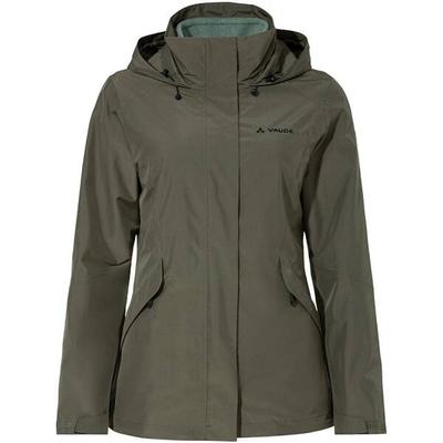 VAUDE Damen Doppeljacke Wo Rosemoor 3in1 Jacket II, Größe 38 in Grün