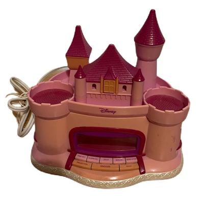 Disney Accents | Disney Princess Castle Story Telling Alarm Clock Am/Fm Radio Pink Projector | Color: Pink | Size: Os