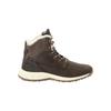 Wanderstiefel JACK WOLFSKIN "QUEENSTOWN CITY TEXAPORE MID W", Gr. UK 5 - EU 38, Normalschaft, braun (cold, coffee), Obermaterial: Leather; ;Second Material: Synthetic; Futter: Texapore Core ;Sole: Rubber / EVA; 100% Rubber/ EVA, Schuhe