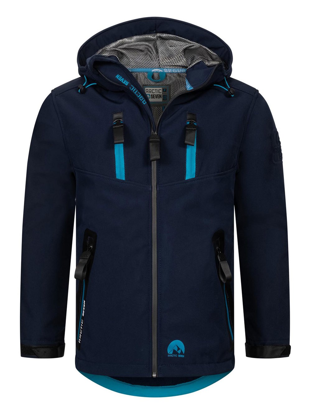 Arctic Seven Softshelljacke Herren blau, XL Image