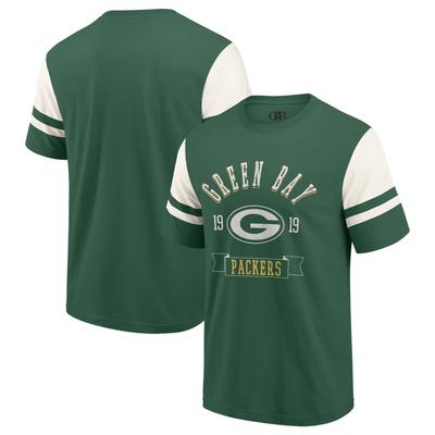 Grünes Green Bay Packers Football-T-Shirt für Herren aus der Darius Rucker-Kollektion von Fanatics Image